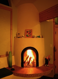 Large fireplace image